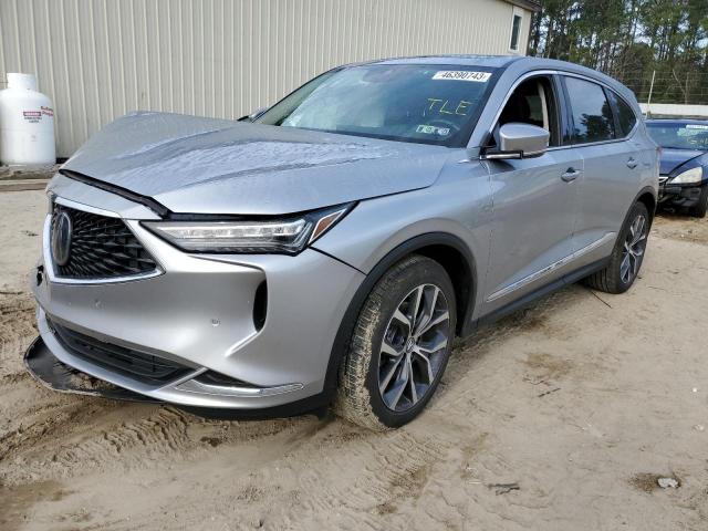 ACURA MDX TECHNO 2022 with VIN 5J8YE1H45NL013285 - Photo from auction