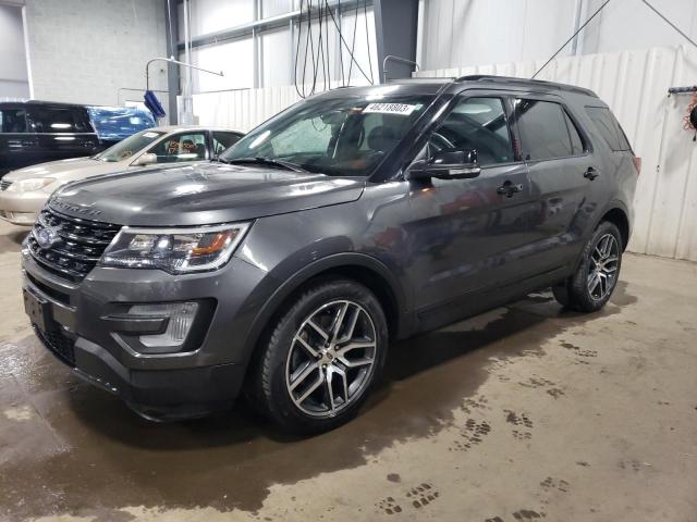Photo 1 from auction – 2017 FORD EXPLORER S with VIN 1FM5K8GT0HGD81281