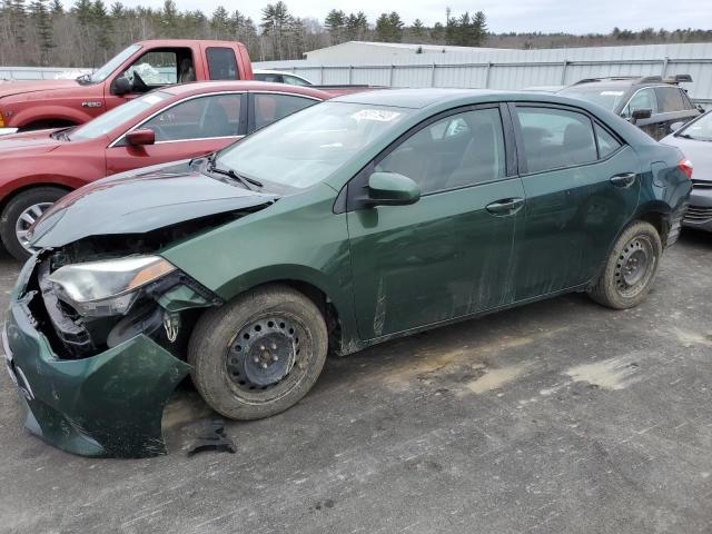 TOYOTA COROLLA L 2015 with VIN 2T1BURHE7FC481235 - Photo from auction