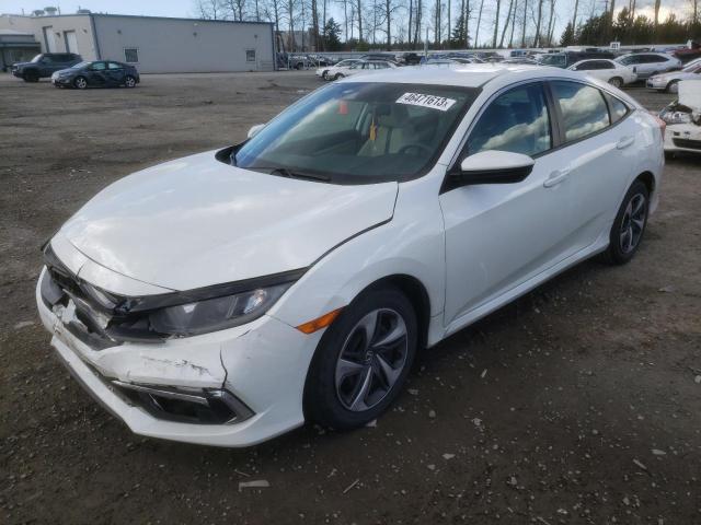 Photo 1 from auction – 2019 HONDA CIVIC LX with VIN 19XFC2F65KE210712