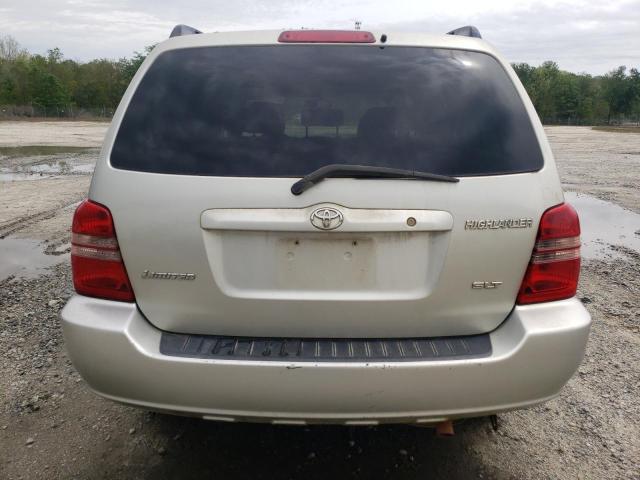Photo 6 from auction – 2001 TOYOTA HIGHLANDER with VIN JTEHF21A710016911