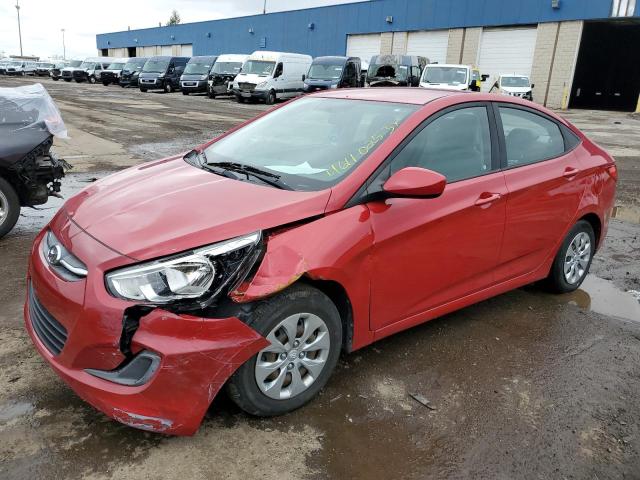 HYUNDAI ACCENT SE 2017 with VIN KMHCT4AE1HU315346 - Photo from auction