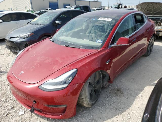 TESLA MODEL 3 2018 with VIN 5YJ3E1EA3JF049024 - Photo from auction