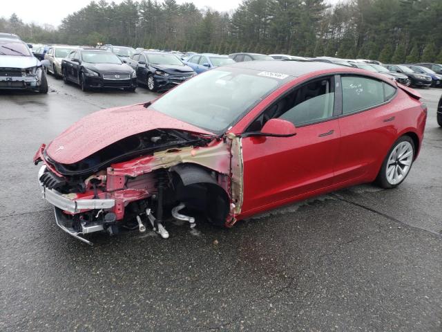 TESLA MODEL 3 2023 with VIN 5YJ3E1EA0PF449678 - Photo from auction