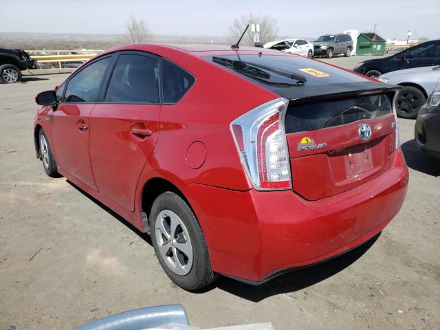 Photo 2 from auction – 2012 TOYOTA PRIUS with VIN JTDKN3DU5C5419641