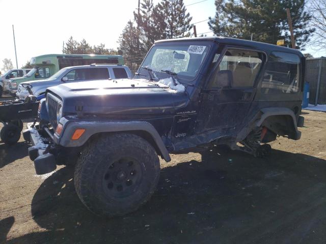 JEEP WRANGLER / 2000 z numerem VIN 1J4FA49S5YP731703 - Zdjęcie z aukcji