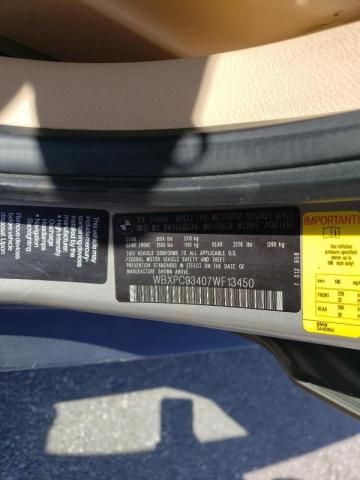 Photo 14 from auction – 2007 BMW X3 3.0SI with VIN WBXPC93407WF13450