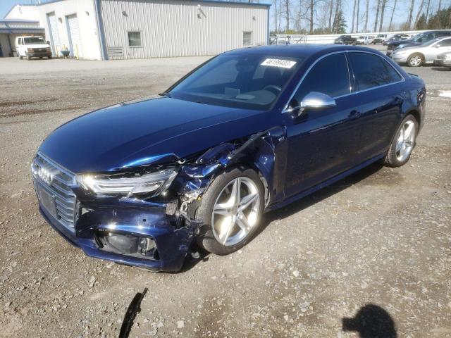 AUDI S4 PRESTIG 2018 with VIN WAUC4AF4XJA001392 - Photo from auction