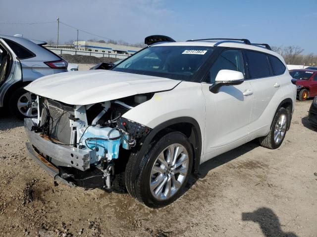 TOYOTA HIGHLANDER 2021 with VIN 5TDDZRBH7MS138894 - Photo from auction