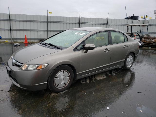 Photo 1 from auction – 2008 HONDA CIVIC HYBR with VIN JHMFA362X8S021387