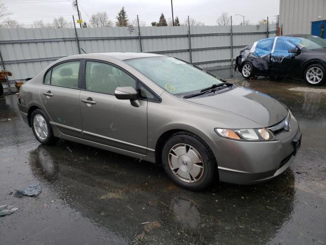 Photo 4 from auction – 2008 HONDA CIVIC HYBR with VIN JHMFA362X8S021387