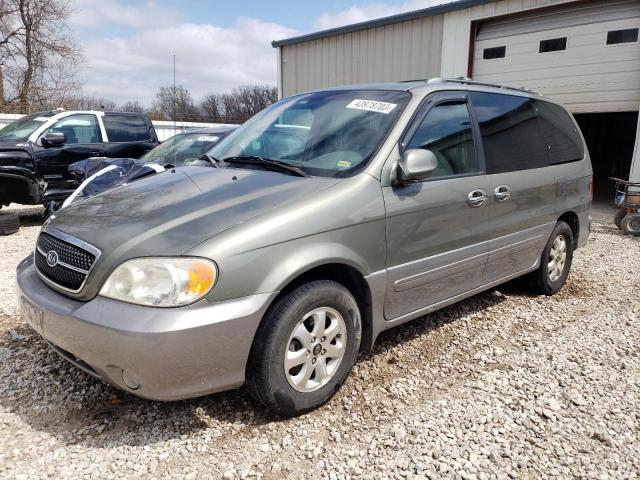 KIA SEDONA EX 2005 with VIN KNDUP132056704848 - Photo from auction