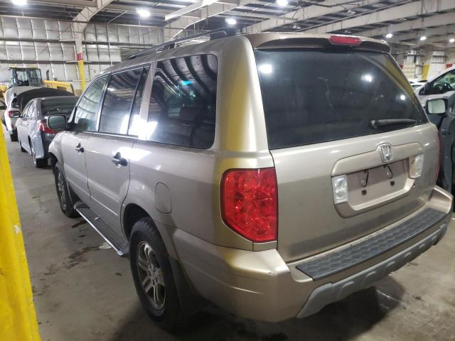 Photo 2 from auction – 2004 HONDA PILOT EXL with VIN 2HKYF18694H558888
