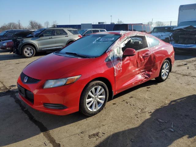 HONDA CIVIC EX 2012 with VIN 2HGFG3B80CH509730 - Photo from auction
