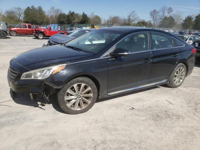 HYUNDAI SONATA SPO 2015 with VIN 5NPE34AF9FH082233 - Photo from auction