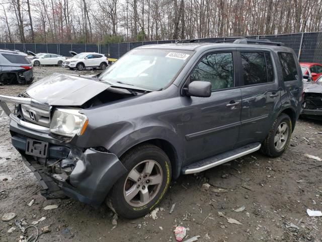HONDA PILOT EXL 2011 with VIN 5FNYF4H56BB036322 - Photo from auction