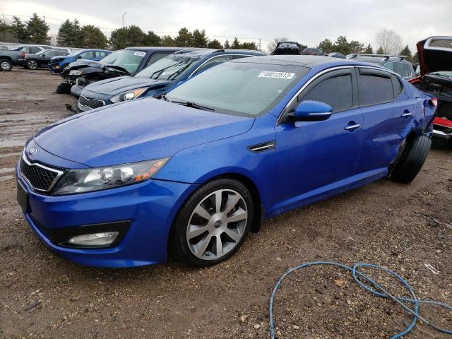 KIA OPTIMA SX 2013 with VIN 5XXGR4A61DG153425 - Photo from auction