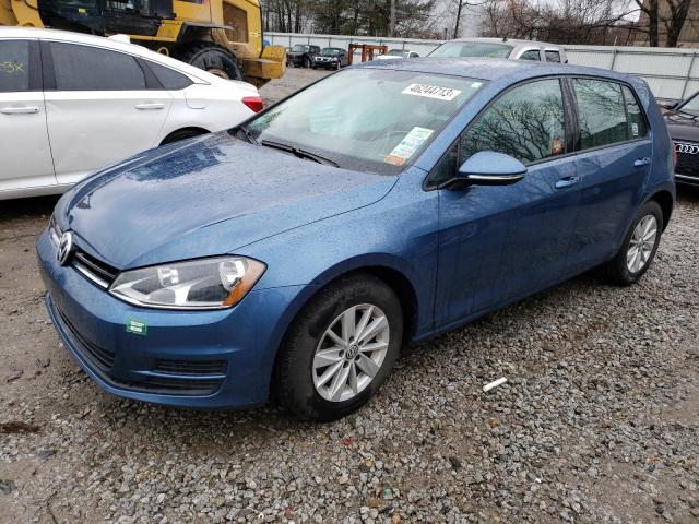 VOLKSWAGEN GOLF S 2017 with VIN 3VW217AU6HM015320 - Photo from auction