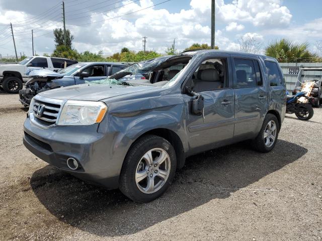HONDA PILOT EXL 2012 with VIN 5FNYF3H67CB034275 - Photo from auction