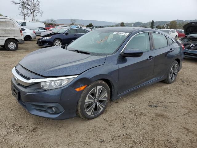 HONDA CIVIC EXL 2017 with VIN 19XFC1F79HE211163 - Photo from auction