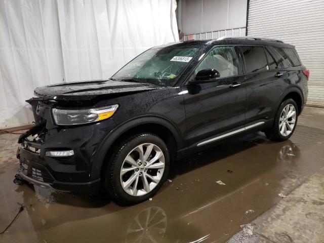 FORD EXPLORER P 2021 with VIN 1FM5K8HW0MNA22303 - Photo from auction