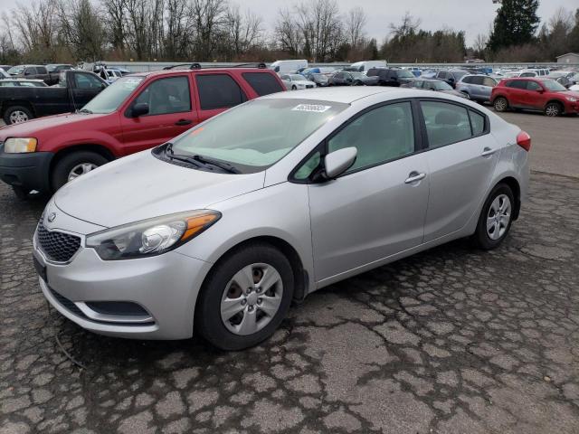 KIA FORTE LX 2014 with VIN KNAFK4A63E5072980 - Photo from auction