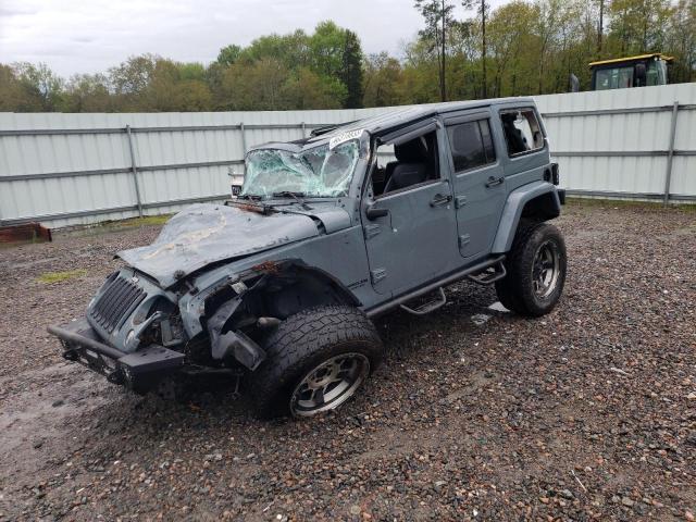 JEEP WRANGLER U 2014 with VIN 1C4HJWFG0EL327110 - Photo from auction