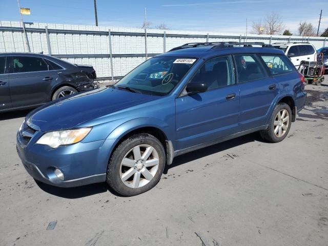 SUBARU OUTBACK 2. 2008 с VIN 4S4BP61C687329509 - Фото с аукциона