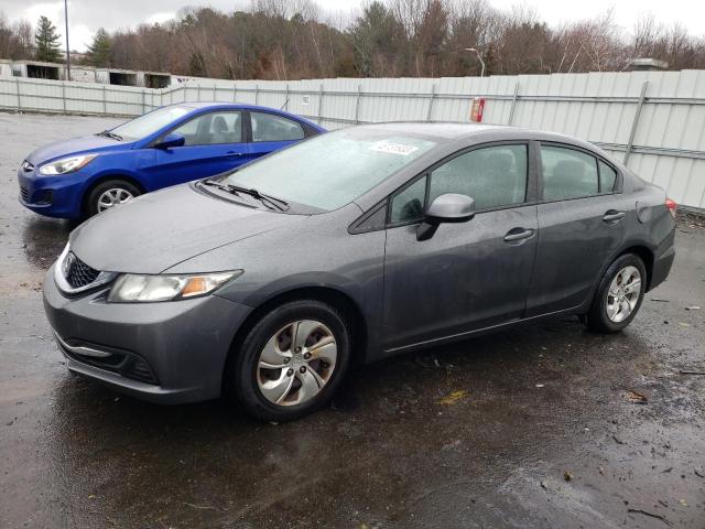 HONDA CIVIC LX 2013 with VIN 2HGFB2F57DH539558 - Photo from auction