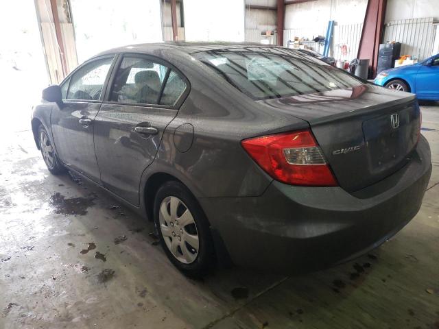 Photo 2 from auction – 2012 HONDA CIVIC LX with VIN 19XFB2F55CE061858