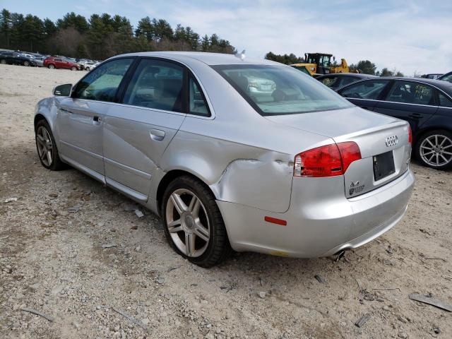 Photo 2 from auction – 2008 AUDI A4 2.0T QU with VIN WAUDF78E58A078740