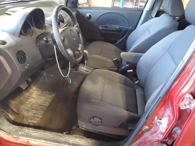 Photo 7 from auction – 2008 CHEVROLET AVEO BASE with VIN KL1TD66608B078088
