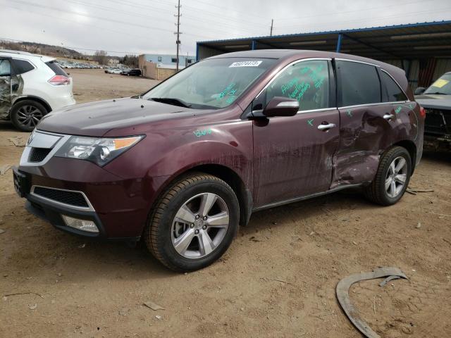 ACURA MDX TECHNO 2013 with VIN 2HNYD2H32DH520519 - Photo from auction