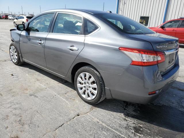 Photo 2 from auction – 2015 NISSAN SENTRA S with VIN 3N1AB7AP1FL694800