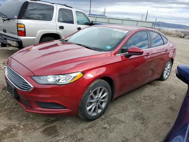 FORD FUSION SE 2017 with VIN 3FA6P0HD9HR195692 - Photo from auction