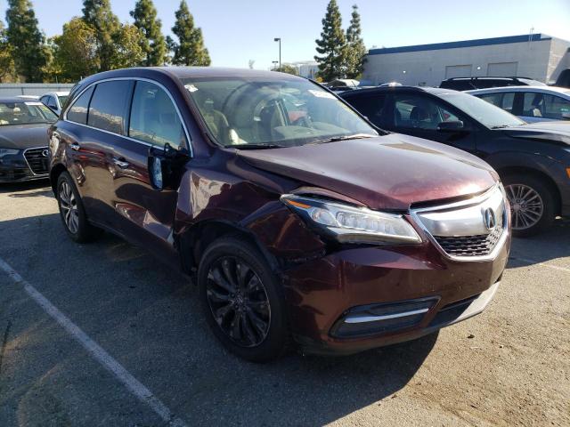 Foto 4 de la subasta – 2015 ACURA MDX TECHNO con VIN 5FRYD4H4XFB022196