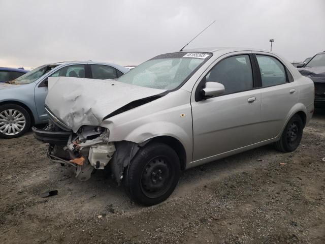 CHEVROLET AVEO BASE 2005 with VIN KL1TD52615B285603 - Photo from auction