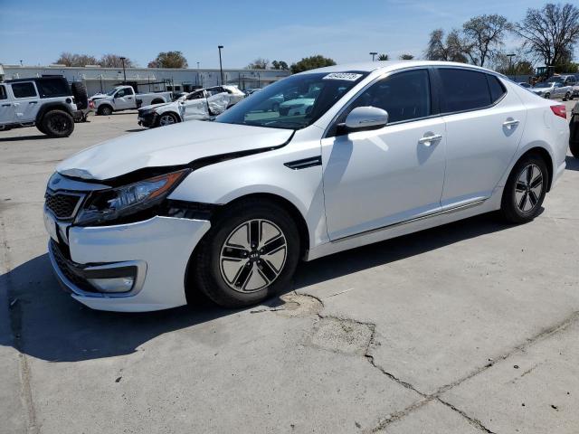 KIA OPTIMA HYB 2011 with VIN KNAGM4AD8B5006580 - Photo from auction