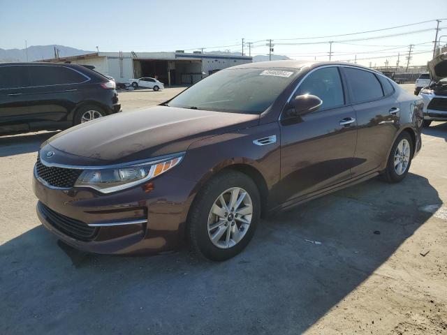 KIA OPTIMA LX 2018 with VIN 5XXGT4L30JG208933 - Photo from auction