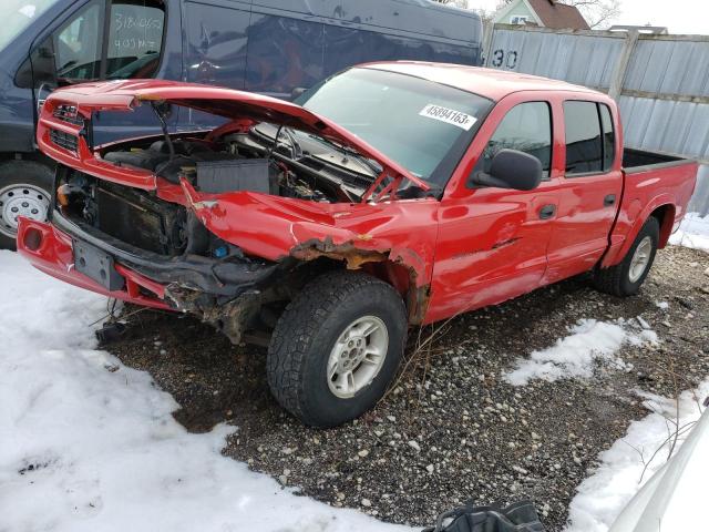 DODGE DAKOTA QUA 2000 with VIN 1B7GG2AN9YS602590 - Photo from auction