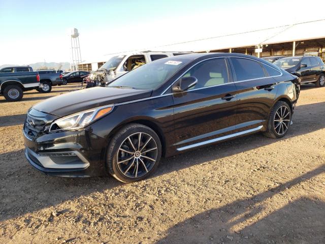 HYUNDAI SONATA SPO 2017 with VIN 5NPE34AF4HH443158 - Photo from auction