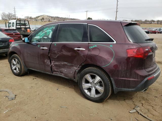 Photo 2 from auction – 2013 ACURA MDX TECHNO with VIN 2HNYD2H32DH520519
