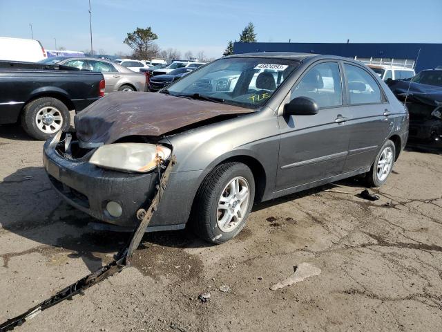 KIA SPECTRA LX 2005 with VIN KNAFE121255124933 - Photo from auction