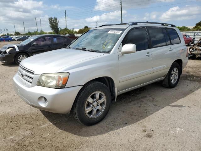 TOYOTA HIGHLANDER 2005 with VIN JTEDD21A350105692 - Photo from auction