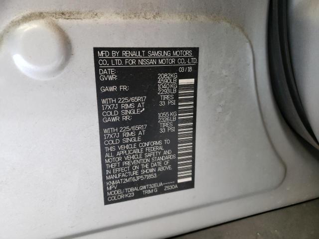 Photo 14 from auction – 2018 NISSAN ROGUE S with VIN KNMAT2MT6JP571853