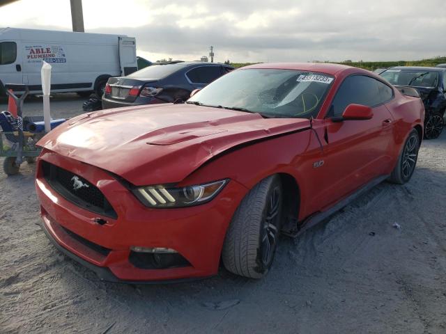 FORD MUSTANG GT 2016 with VIN 1FA6P8CF1G5256199 - Photo from auction