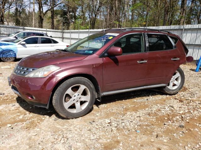 NISSAN MURANO SL 2005 with VIN JN8AZ08W85W428720 - Photo from auction