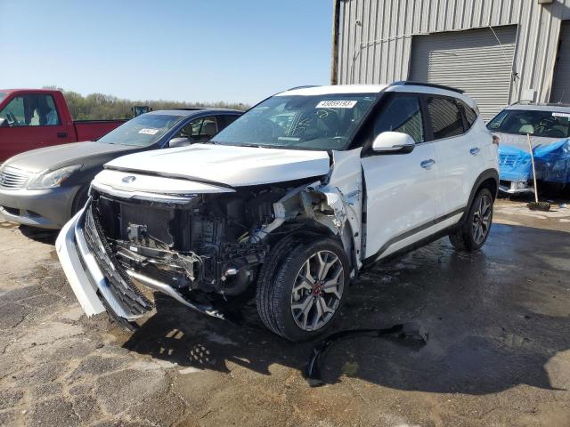 KIA SELTOS SX 2021 with VIN KNDETCA21M7181055 - Photo from auction