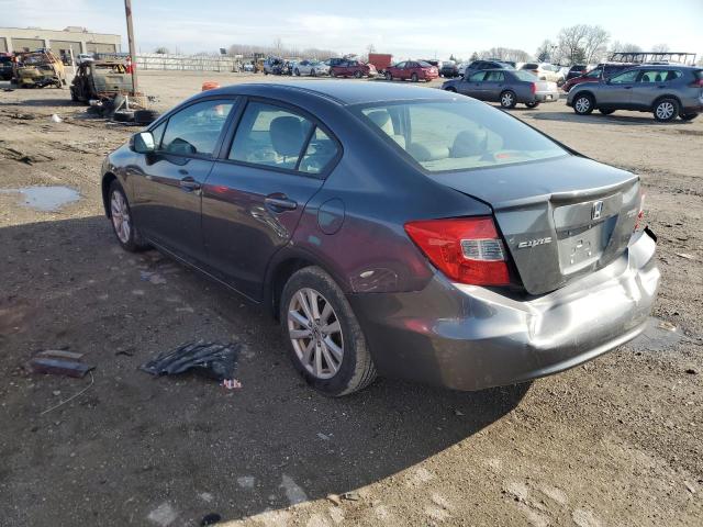 Photo 2 from auction – 2012 HONDA CIVIC EXL with VIN 19XFB2F9XCE021357