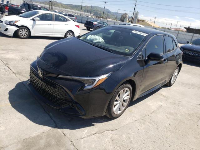 TOYOTA COROLLA SE 2023 with VIN JTND4MBE4P3197099 - Photo from auction
